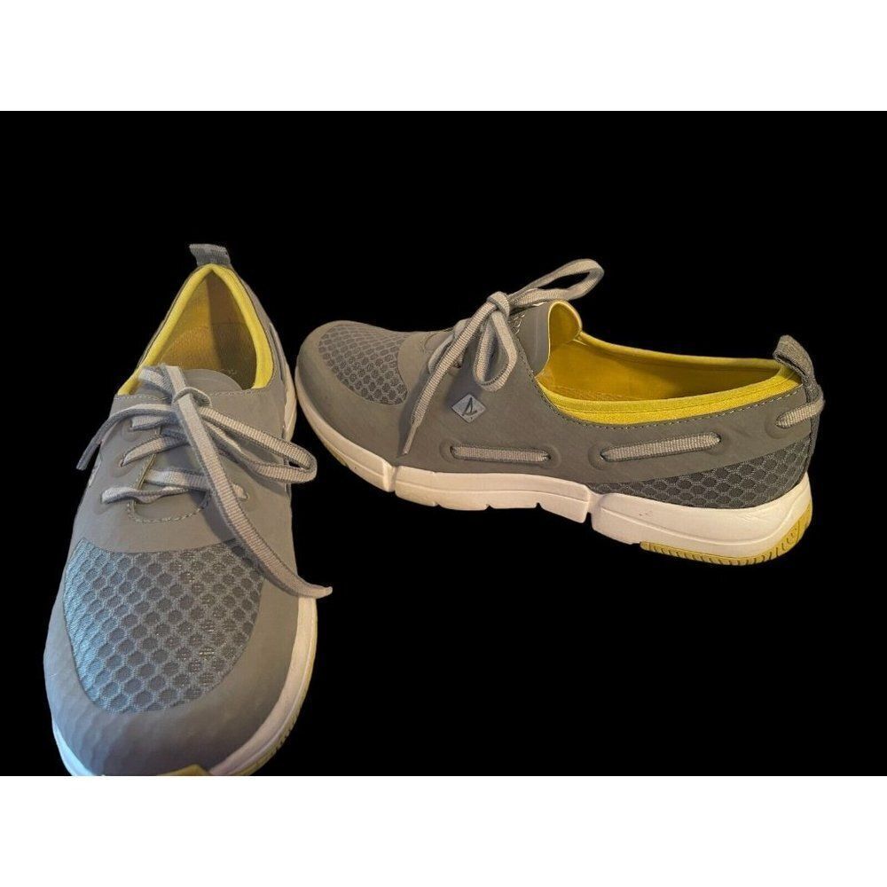 Sperry Shoes Womens 6 Sneakers Lace Up‎ Gray Casual